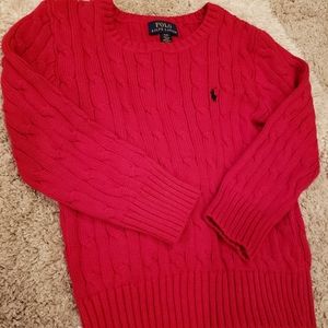 Red POLO Sweater